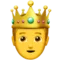 Prince emoji on Apple iOS 14.6