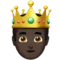 Książę: Ciemny odcień skóry emoji na Apple iOS 10.2
