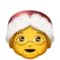 Pani Mikołajowa emoji na Apple iOS 14.5