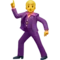 Man Dancing emoji on iPhone