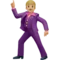Man Dancing: Medium-Light Skin Tone emoji on iPhone