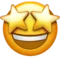 Star-Struck emoji on Apple iOS 17.4