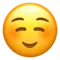 ️ Față zâmbitoare emoji pe Apple iOS 17.4