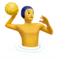 Man Playing Water Polo emoji on iPhone