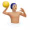 ️ Man Playing Water Polo: Medium-Light Skin Tone emoji on Apple iOS 16.4