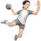 Person Playing Handball: Light Skin Tone emoji on iPhone