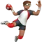 ️ Man Playing Handball: Medium Skin Tone emoji on Apple iOS 12.1