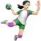 ️ Woman Playing Handball: Light Skin Tone emoji on Apple iOS 17.4