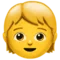 Child emoji on Apple iOS 12.2