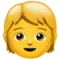 Child emoji on iPhone