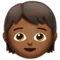 Παιδί: Μέτριος-Σκούρος τόνος δέρματος emoji στο iPhone (iOS 17.4)