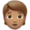 Persona: To de pell mitjà emoji a Apple iOS 14.2
