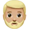 Person: Mittlerer bis heller Hautton, Bart Emoji auf Apple iOS 11.2