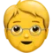 Older Person emoji on iPhone