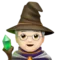 Mage: Light Skin Tone emoji on Apple iOS 16.4