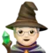 Mage: Light Skin Tone emoji on iPhone