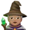 Mage: Medium Skin Tone emoji on Apple iOS 14.6