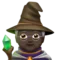 Magiker: Mørk hudtone emoji på Apple iOS 14.2
