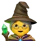 Woman Mage emoji on iPhone