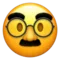 Disguised Face emoji on iPhone