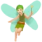 Fairy: Light Skin Tone emoji on iPhone