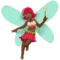 Fairy: Medium-Dark Skin Tone emoji on iPhone (iOS 13.1)