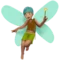 ️ Man Fairy: Medium Skin Tone emoji on Apple iOS 13.2