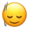 Head Shaking Vertically emoji on iPhone