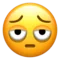 Face with Bags Under Eyes emoji on iPhone