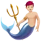 Γοργόνα: Ανοιχτόχρωμος τόνος δέρματος emoji στο iPhone (iOS 17.4)