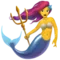 Zeemeermin emoji op Apple iOS 15.4