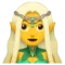 ️ Woman Elf emoji on Apple iOS 17.4