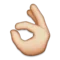 OK Hand emoji on Apple iOS 6.0