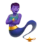 Genie emoji on Apple iOS 17.4