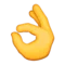 OK Hand emoji on Apple iOS 9.3