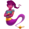 Γυναίκα Τζίνι emoji στο iPhone (iOS 11.1)