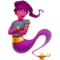 Woman Genie emoji on iPhone