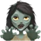 Woman Zombie emoji on iPhone (iOS 12.1)