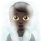 Person in Steamy Room: Dark Skin Tone emoji on Apple iOS 14.2