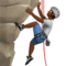 Person Climbing: Medium-Dark Skin Tone emoji on iPhone (iOS 14.6)