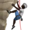 Person Climbing: Dark Skin Tone emoji on iPhone
