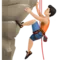 ️ Man Climbing: Light Skin Tone emoji on Apple iOS 11.1