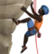 ️ Man Climbing: Dark Skin Tone emoji on Apple iOS 17.4