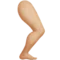 Leg: Medium-Light Skin Tone emoji on Apple iOS 12.2