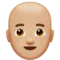 Home: To de pell mitjà-clar, calb emoji a Apple iOS 12.1