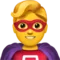 ️ Man Superhero emoji on Apple iOS 15.4