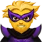️ Super-răufăcător masculin emoji pe Apple iOS 17.4