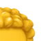 Curly Hair emoji on iPhone