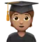 Studerende: Mellem hudtone emoji på Apple iOS 13.2
