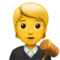️ Judge emoji on Apple iOS 14.5